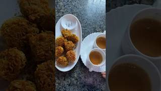 Maggi Pakora shortsfeed shortsvideo food assam share [upl. by Naillimxam]