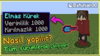 Verimlilik 1000 KÜREK nasıl yapılır  Minecraft çok kolay [upl. by Alisan]