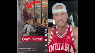 The only “gym Karen” in this video is YOU 😤 [upl. by Roarke225]