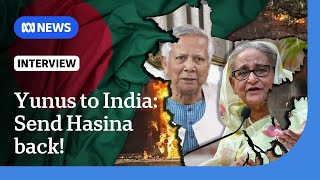 Sheikh Hasina Will India cooperate with Yunus to extradite ousted Bangladesh PM  The World [upl. by Mellitz]