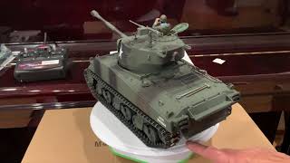 TAIGEN 116 RC M4A3 SHERMAN 76MM  UNBOXING [upl. by Lesly]