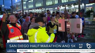 San Diego half marathon and 5K [upl. by Adelaide]