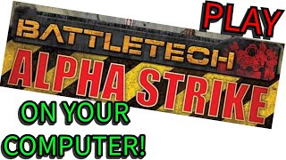 Alpha Strike project for PC The new Megamek Sigma Strike [upl. by Elicec]