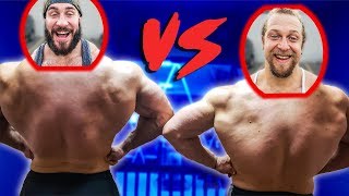 WHO BUILDS BIGGER BACK Bodybuilder vs Bodybuilding [upl. by Patsis779]