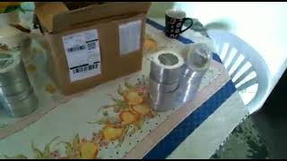 Unboxing de Forminhas de Empadas [upl. by Arremat]