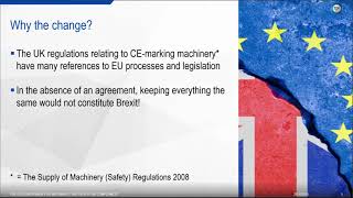 Webinar  UKCA mark for Machinery the path to UK compliance [upl. by Llydnek]