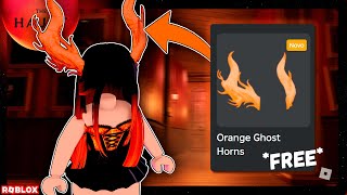 COMO PEGAR O CHIFRE LARANJA DE FANTASMA GRÁTIS no THE HAUNT Orange Ghost Horns [upl. by Cecilla]