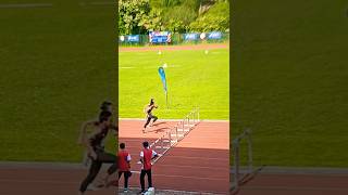 110m Boys Hurdles Super Slow Motion [upl. by Orson]