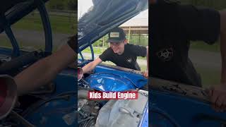 Kids Build 440hp Engine [upl. by Aelahs]