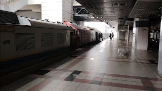 KTMB Class 24126 Sang Sura with Ekspres Selatan 42 departing JB Sentral and Kempas Baru [upl. by Attenhoj402]