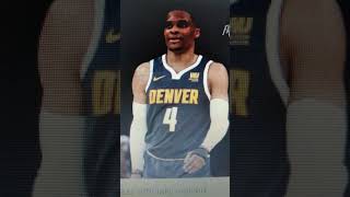 Russ in a Denver jersey music nba 🙄🏀🏀🏀 [upl. by Darcey]