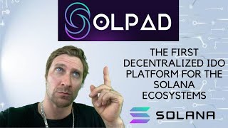 Solpad launchpad on Solana blockchain is the next big gainer [upl. by West]