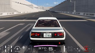 Gran Turismo 7  Toyota Apex GT AE86 SShigeno Version Fully Max Tuned  Top Speed 371 KMH 230 MPH [upl. by Pulchia]