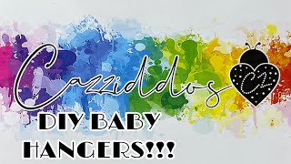 Making pearl baby hangers in collaboration with CAZZIDDOS [upl. by Ronyam]