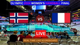 Norway Vs France LIVE Score UPDATE Today Match 2024 Paris Olympic Women’s Handball Final LIVE [upl. by Assinna]