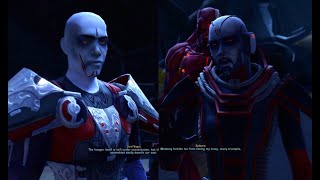 SWTOR Taris Bonus Series  Empire  Sith Inquisitor  ♀️ Female Rattataki  🔴 Dark Side [upl. by Aikemaj]