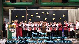 Chor der Banater Schwaben Karlsruhe  Weihnachtsfeier Banater Schwaben Karlsruhe [upl. by Zared]