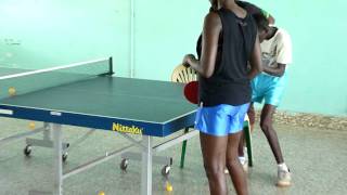 Backhand grip Table Tennis beginners help for coaches [upl. by Adnilahs]