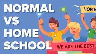 School vs Homeschool Which Student Does Better [upl. by Nuarb122]