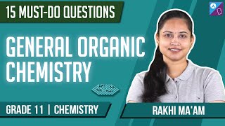 JEE Mains 2022 15 MustDo Important Questions of General Organic Chemistry Class 11 GOC [upl. by Alper345]