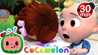 Accidents Happen  CoComelon Sing Along Songs for Kids  Moonbug Kids Karaoke Time [upl. by Maxentia]