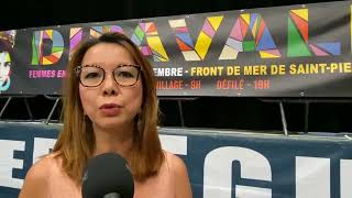 Sandrine AhoNienne présente la programmation du Dipavali à SaintPierre [upl. by Aleb528]