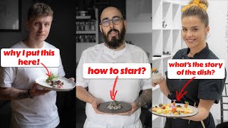 37mins of the BEST plating amp presentation ADVICE from 4 PRO chefs [upl. by Rik825]