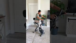 Indoor Exercise Bike with Pulse LCD Display vedio by Yurbi exercisebike bike gymexercises [upl. by Eycal]