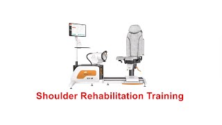 Shoulder Rehabilitation Training with Isokinetic Training Equipment [upl. by Akinahc513]