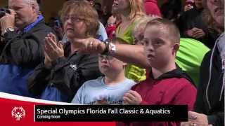 Special Olympics Floridas 2012 State Fall ClassicState Aquatics Show Trailer [upl. by Dewie]