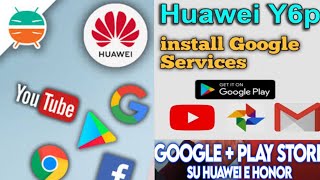 How to Install Google Play Store on Huawei Y6P MEDLX9NPlay store download [upl. by Babita463]