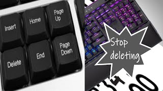 How to STOP Microsoft Word being deleted while youre typing [upl. by Bucella530]