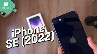 Apple iPhone SE 2022  Unboxing en español [upl. by Emor]