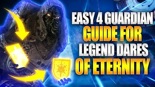 How To 4 Man Legend Dares Of Eternity  A Guide For The Seat of Power Exotic Emote In Destiny 2 [upl. by Lladnek]