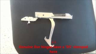 ILVE Oven Door Hinge Replacement [upl. by Scandura]