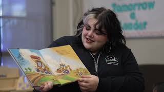 The Riverside County Library Systems Library Connect program visits a classroom [upl. by Shandy]