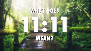 What Does 1111 Mean [upl. by Etnod150]