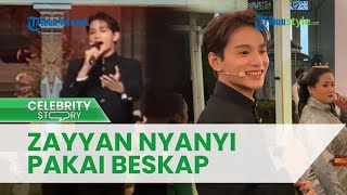 Potret Zayyan XODIAC Nyanyi Lagu Nasional Pakai Beskap Netizen Lupa sang Idol Asal Indonesia [upl. by Ailiec768]