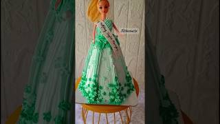 Simple barbie cake decoration കണ്ടാലോ✨😍shortfeed barbiecake cakemasters cakedecoration [upl. by Ellened976]