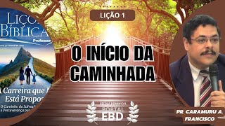 Lição 1  O início da caminhada  Préaula  2º Trimestre de 2024  CPAD [upl. by Ainex182]