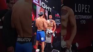 Magomed Umalatov vs Nayib Lopez pfl 6 2023 shorts mma [upl. by Kinzer]