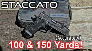 Staccato Accurate 100 amp 150 Yard Shots INSANE [upl. by Errick]