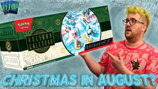 Christmas In August New Pokémon Center Advent Calendar Opening [upl. by Manon]