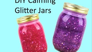 DIY Calming Glitter Jars [upl. by Cissie686]