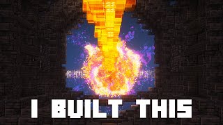 How I built Nidavellir from Avengers Infinity War in Minecraft [upl. by Chesnut822]