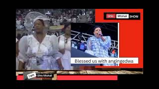 Dr Rebecca Malope ANGINGEDWA Zanele Mbokazis funeral [upl. by Ariak]