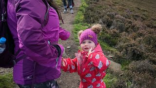 Twoyearold climbs Tinto Hill for Marys Meals [upl. by Alolomo]