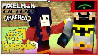 Pixelmon Ultra Fire Red 21  Quinto Ginásio Sabrina e Seus Poderes Psíquicos [upl. by Cirederf]