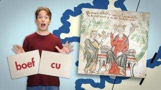 Why You Swear in AngloSaxon and Order Fancy Food in French Registers [upl. by Eldreeda]