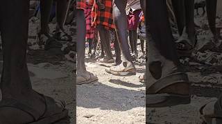 Amazing Turkana Feet Stomping Traditional Danceshortsfeed africa [upl. by Clabo]